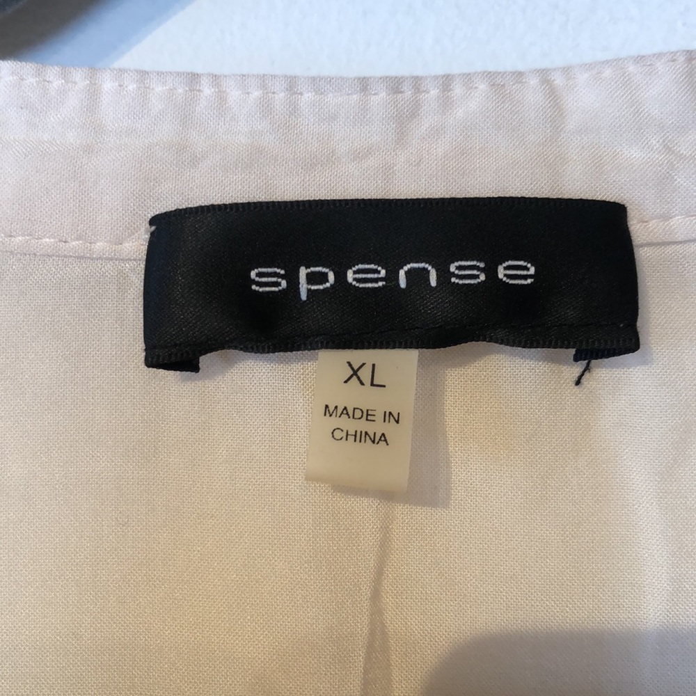 Spense V-Neck Button Down Blouse - image 3